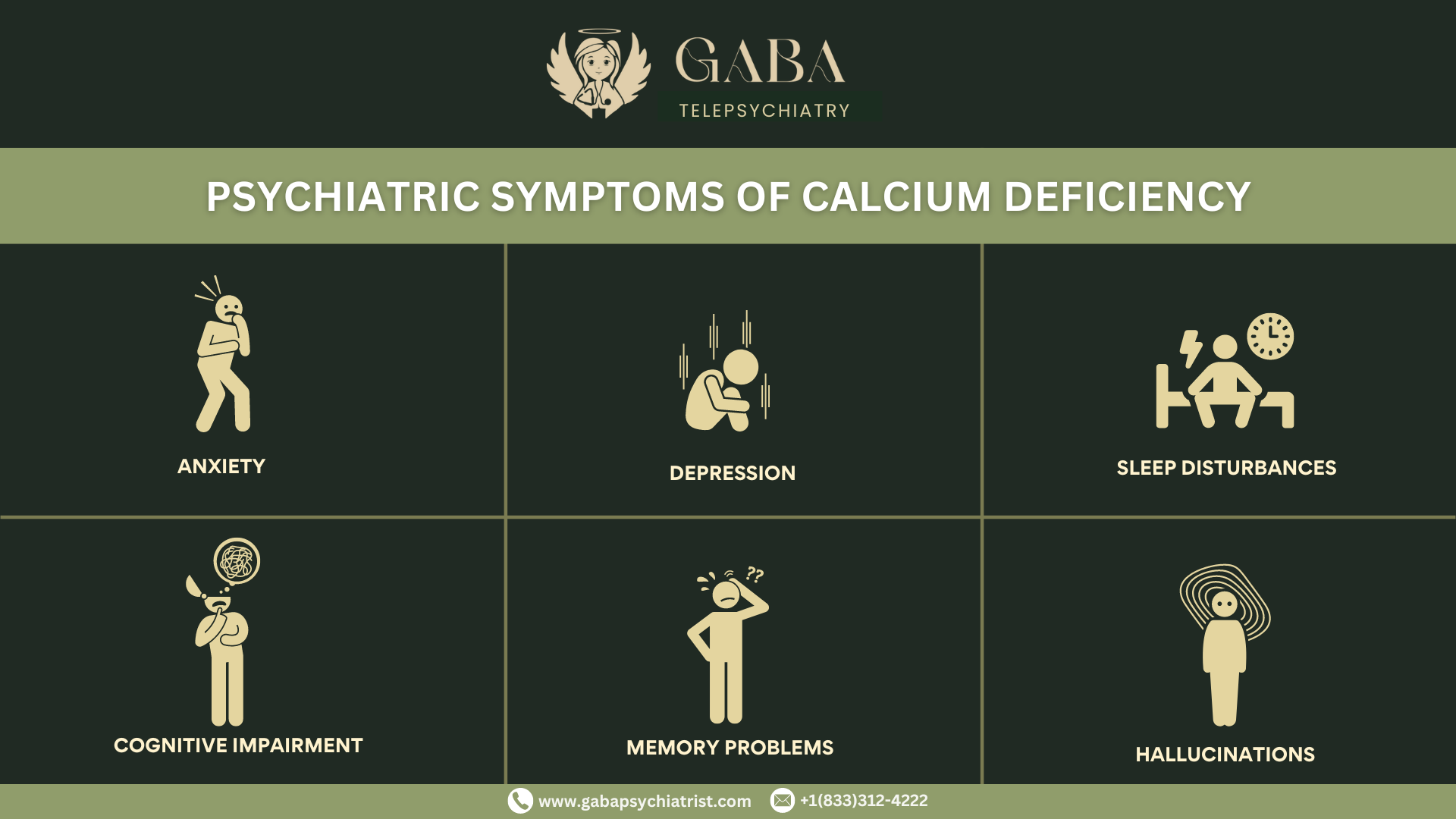 Calcium Deficiency Psychiatric Symptoms