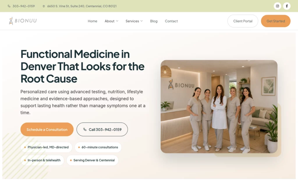 Top Denver Functional Medicine Centers for Metabolic Health